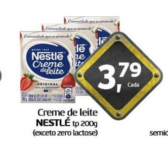 Cometa Supermercados Creme de leite NESTLÉ tp 200g (exceto zero lactose) oferta