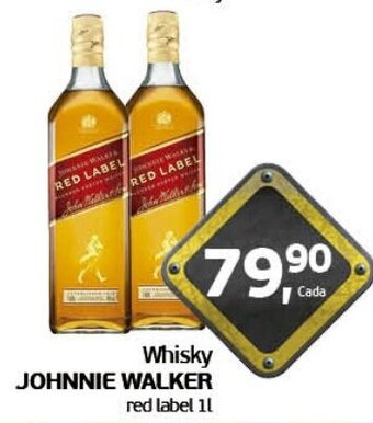 Cometa Supermercados Whisky Johnnie Walker Red Label 1L oferta