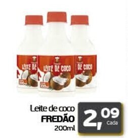 Cometa Supermercados Leite de coco Fredão 200ml oferta