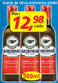Supermercados Guanabara Azeite de Oliva Andorinha 500ml oferta