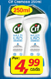 Supermercados Guanabara Cif Cremoso 250ml oferta