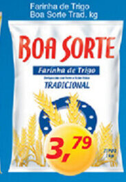 Supermercados Guanabara Farinha de Trigo Boa Sorte Trad. 1kg oferta