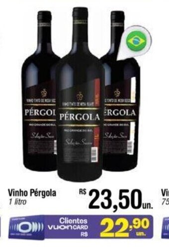 Vinho Pérgola 1 litro