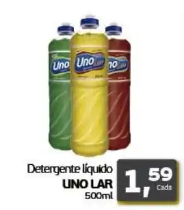 Cometa Supermercados Detergente líquido UNO LAR 500ml oferta