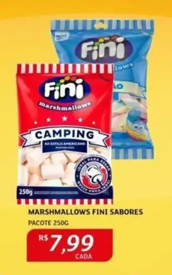 Assaí Atacadista Marshmallows Fini Sabores 250g oferta