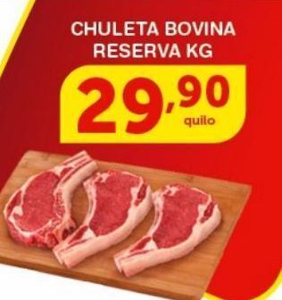 Roldão Chuleta bovina reserva kg oferta
