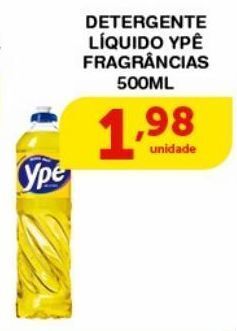 Roldão Detergente líquido ypê 500ml oferta