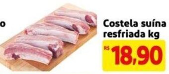 Extra Supermercado Costela suína resfriada kg oferta