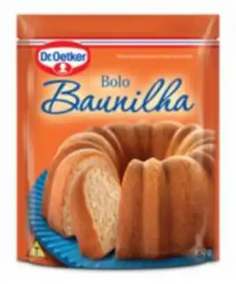 Mistura bolo oetker 450g baunilha sc