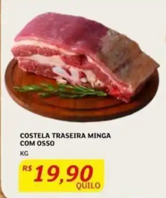 Assaí Atacadista Costela Traseira Minga com osso 1kg oferta