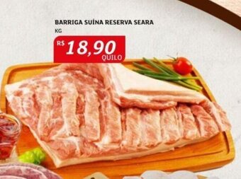 Assaí Atacadista BARRIGA SUÍNA RESERVA SEARA KG oferta