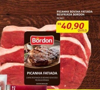 Assaí Atacadista PICANHA BOVINA FATIADA RESFRIADA BORDON PC/KG oferta