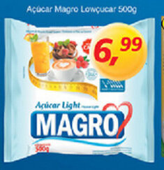 Acucar Magro Lowcucar 500g