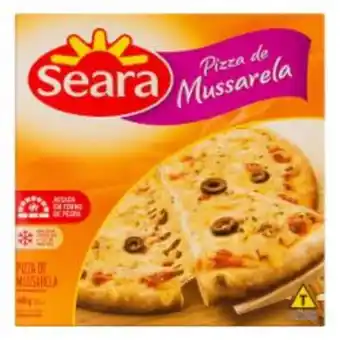 Supermercados Pró Brazilian Pizza seara 440g mussarela oferta