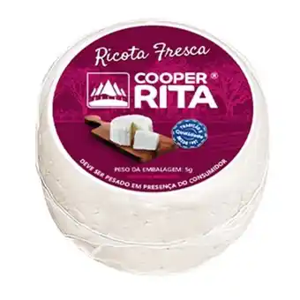 Queijo ricota cooperrita kg