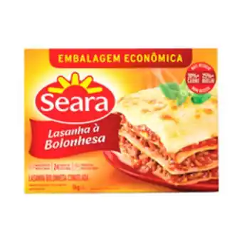 Supermercados Pague Menos Lasanha seara bolonhesa 1kg oferta
