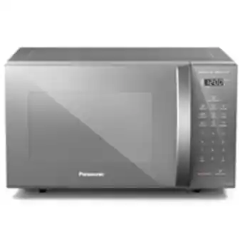 Micro-ondas panasonic 27 litros, prata - st55lmrun