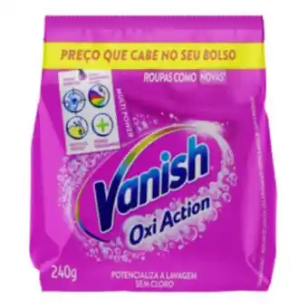 Tira manchas vanish 240g po pink
