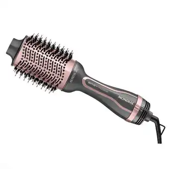Cybelar Escova secadora mondial es-11-bi revestimento com queratina 1200w 3t cabo 360° oferta
