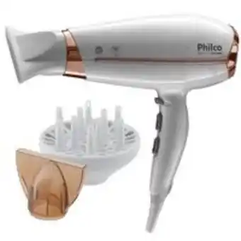 Novo Mundo Secador de cabelo philco beauty 2200w oferta