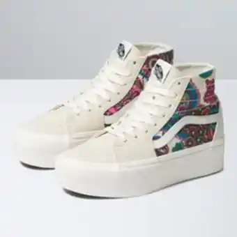 Tênis sk8-hi stackform paisley bloom turtledove