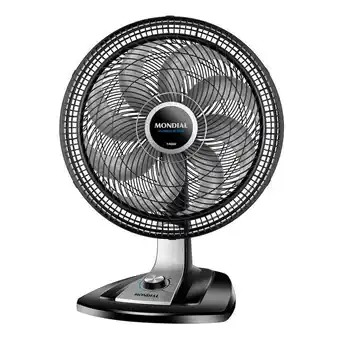 Cybelar Ventilador de mesa mondial vtx40 40cm com 8 pás e 3 velocidades oferta