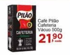 Rossi Supermercado Cafe Pilão Cafeteria Vácuo 500g oferta