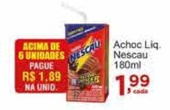 Rossi Supermercado Achoc Liq. Nescau 180ml oferta