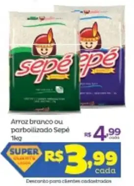 Arroz Branco ou Parbollizado Sepe 1kg