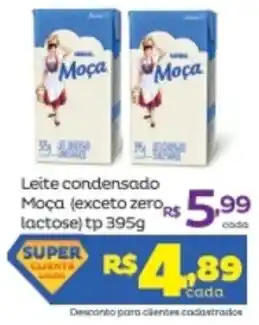 Super Lagoa Leite Condensado Maca 395g oferta