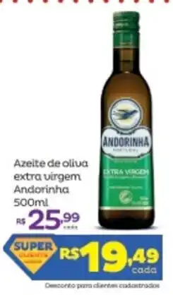 Super Lagoa Azeite de olica extra virgem Andorinha 500ml oferta