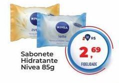 Tonin Superatacado Sabonete hidratante nivea 85g oferta