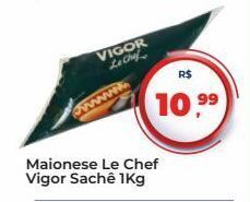 Tonin Superatacado Maionese le chef vigor 1kg oferta