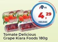 Tonin Superatacado Tomate delicious grape kiara foods 180g oferta