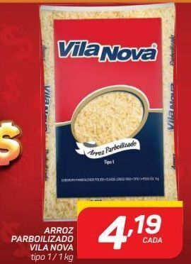 GBarbosa Arroz parboilizado vila nova tipo 1 / 1 kg oferta
