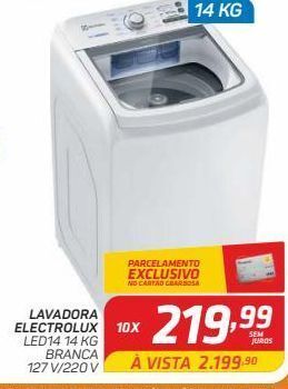 GBarbosa Lavadora electrolux led14 14 kg branca 127 v/220 v oferta