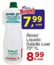 Alcool Liquido Galpão Luar 70° 1L