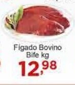 Rossi Supermercado Figado Bovino Bife kg oferta