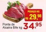 Rossi Supermercado Ponta de Alcatra Bife kg oferta