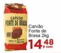 Rossi Supermercado Carvão Fonte de Brasa 2kg oferta
