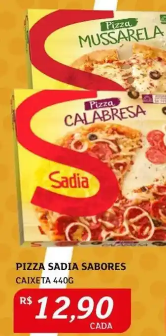 Assaí Atacadista Pizza Sadia Sabores 440g oferta