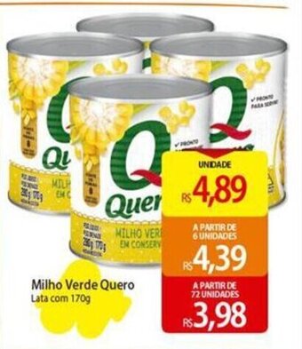Atacadão Milho Verde Quero lata com 170g oferta