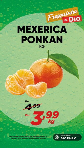 Dia Mexerica Ponkan kg oferta