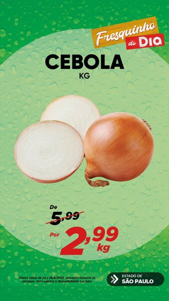 Dia Cebola kg oferta