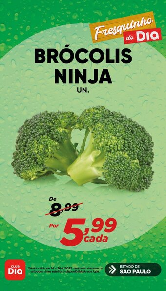 Dia Brócolis Ninja Un. oferta