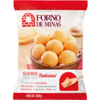 Perini Pão de queijo forno de minas tradicional congelado 400g oferta
