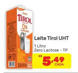 Leite Tirol UHT 1 Litro