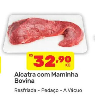 Alcatra com Maminha Bovina Resfriada - Pedaço - A Vácuo