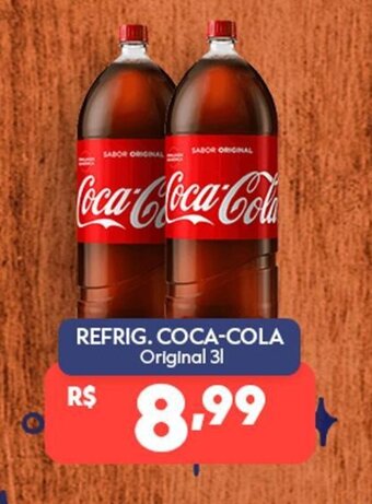 SuperPrix Refrig. Coca Cola Original 3L oferta