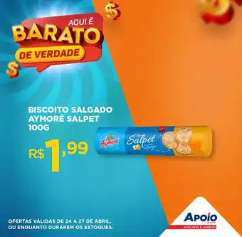 Biscoito Salgado Aymoré Salpet 100g